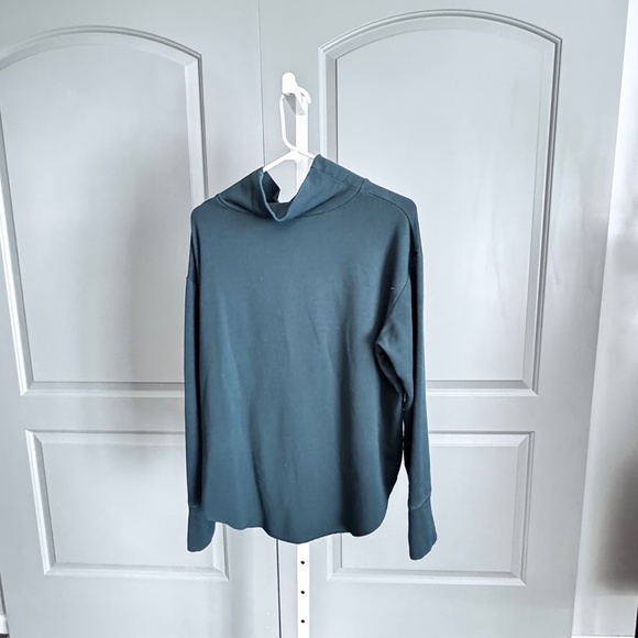 Off Line By Aerie teal SOFT turtle neck SZ L - Picture 2 of 3